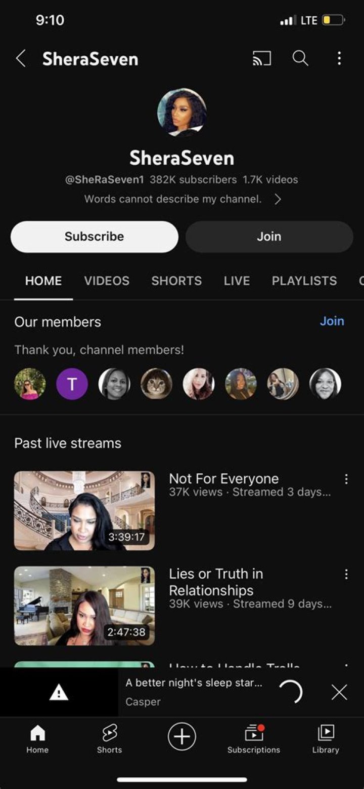 Similar Youtubers to SheraSeven